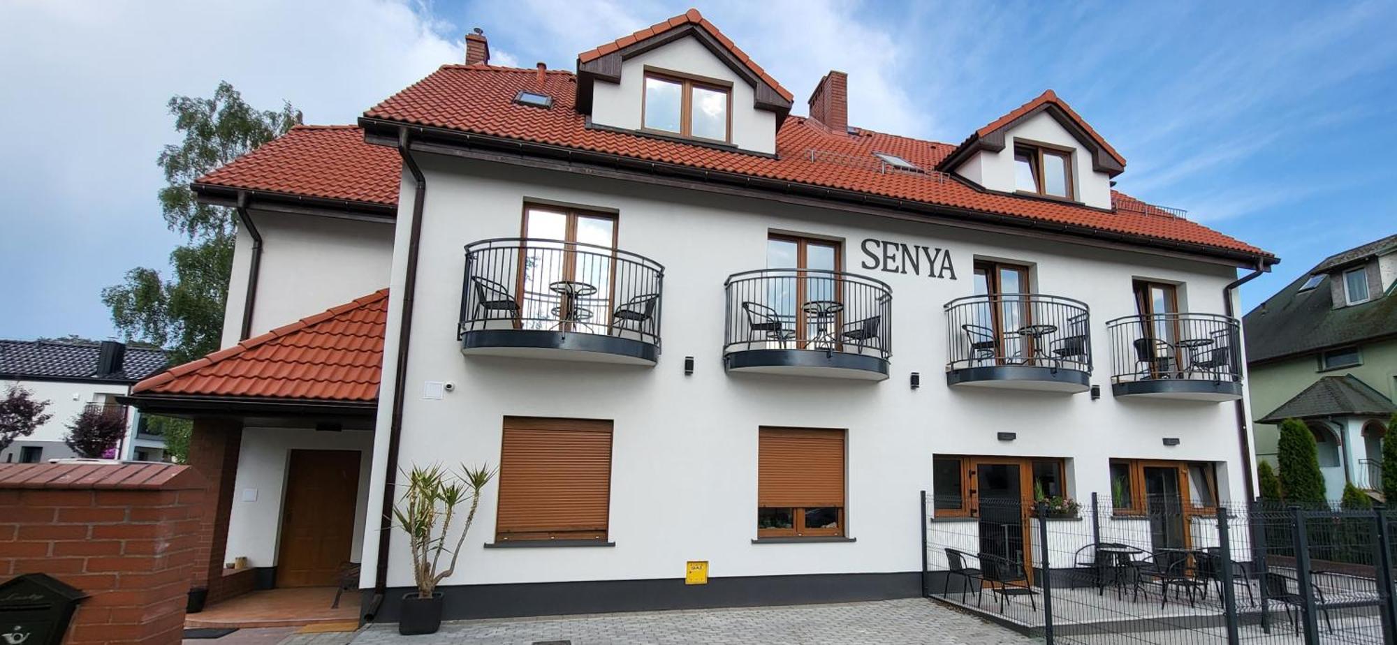 Pensjonat Senya ニエホジェ エクステリア 写真